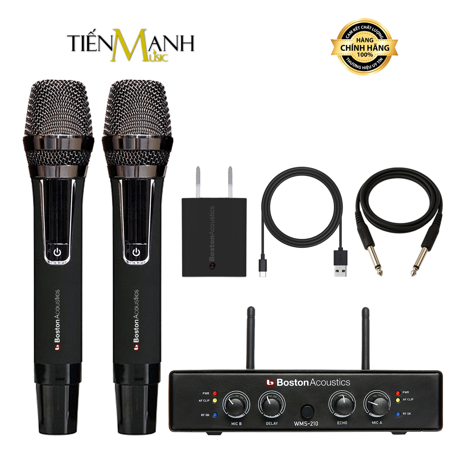 Bộ 2 Micro Không Dây Boston Acoustics WMS210